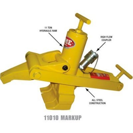 AME INTL AME International Combi Hydraulic Bead Breaker, Safety Yellow, For Use With Wheels Up To 25" 11010